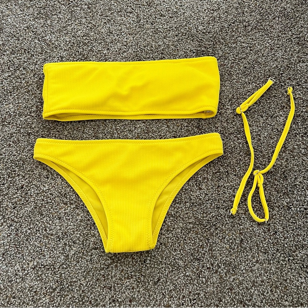 Cute Yellow Bikini